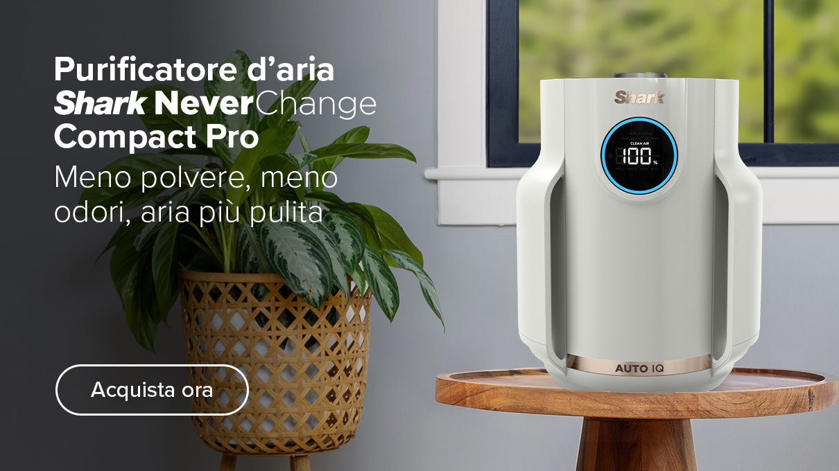 Purificatore d'aria Shark NeverChange Compact Pro
